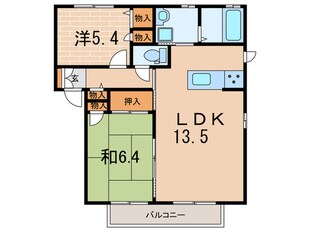 リヴェ－ル夙川Ⅰの物件間取画像